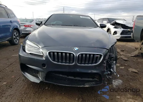 2018 BMW M6 Gran Coupe из США, поврежденный, VIN WBS6E9C57JG808256